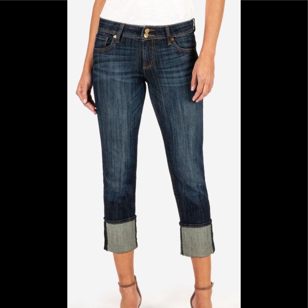 KUT cuffed Jean Capris